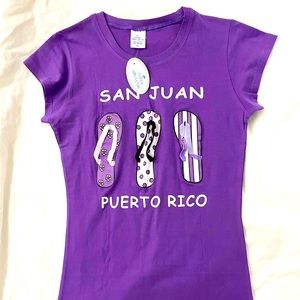 Puerto Rico Purple T-Shirt